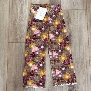 Jax+Lennon lettuce hem pants - 3/4yr